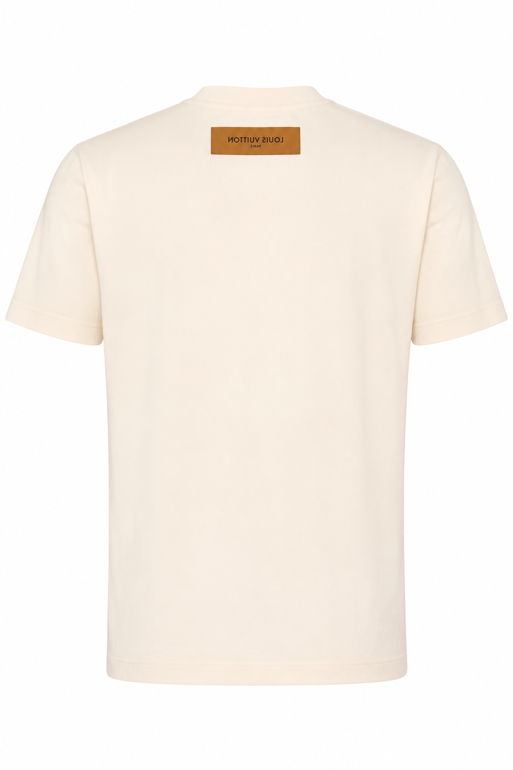 Louis Vuitton LV Signature Herren T-Shirt Cremeweiß