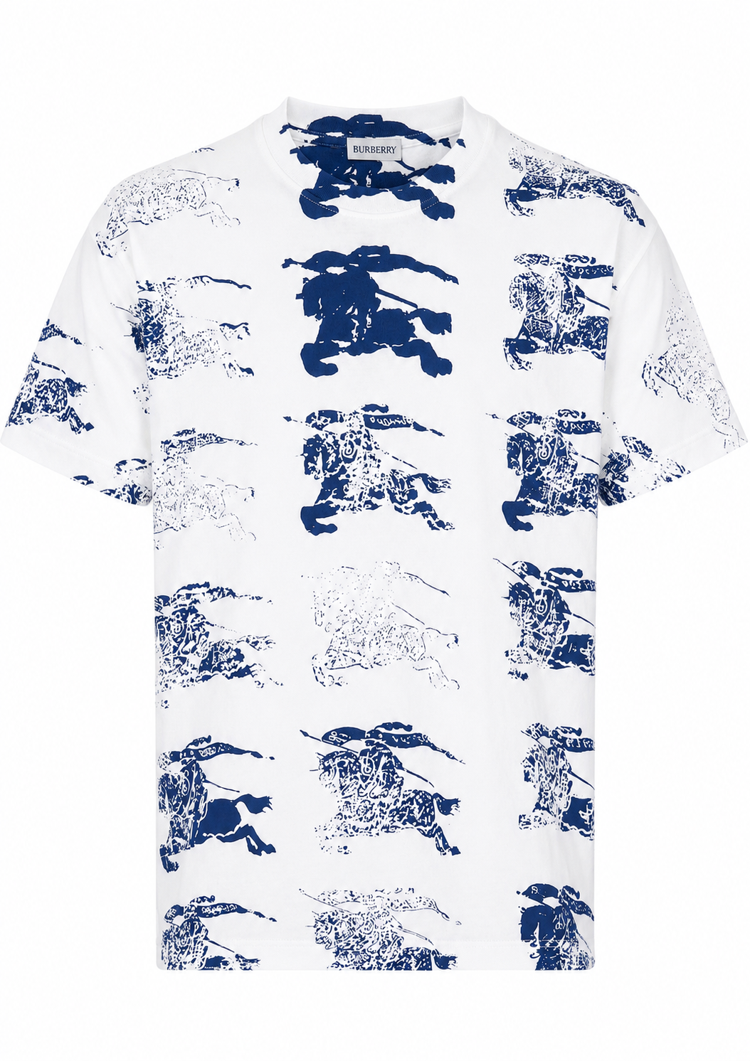 Burberry Herren T-Shirt Weiß