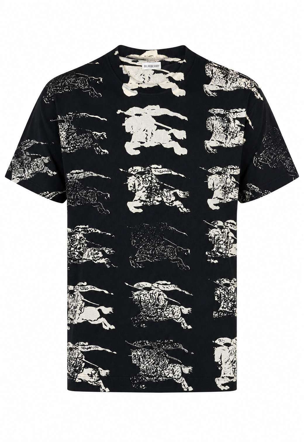Burberry Herren T-Shirt Schwarz