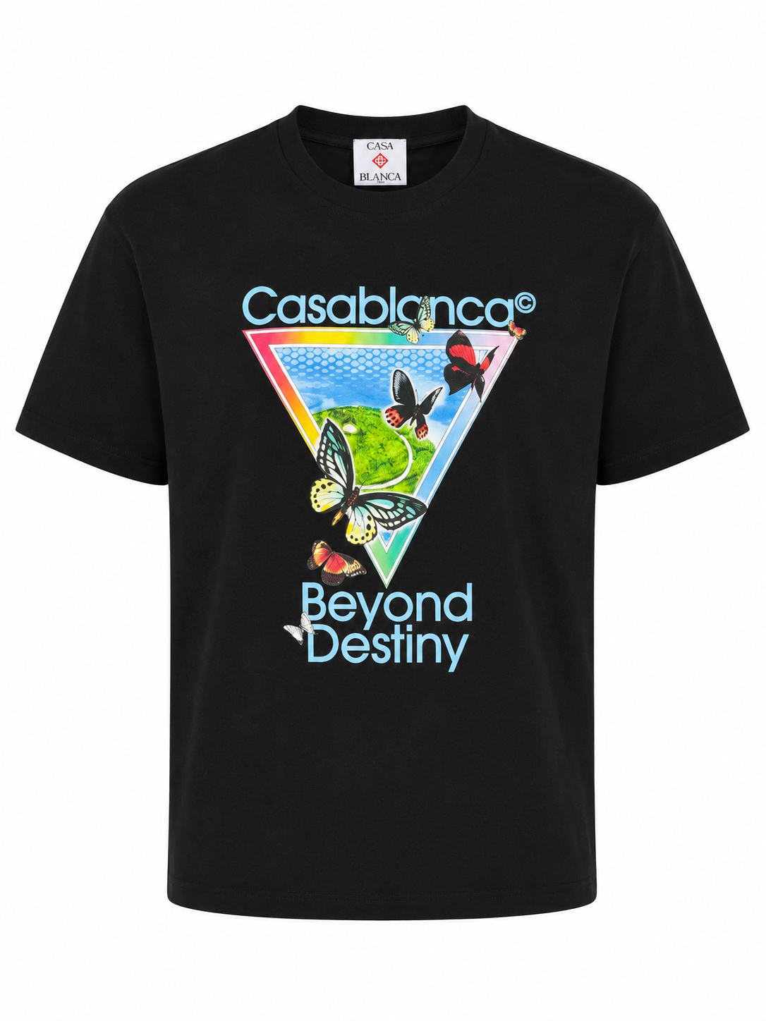 Casablanca Tennis Club Beyond Destiny Herren T-Shirt Schwarz