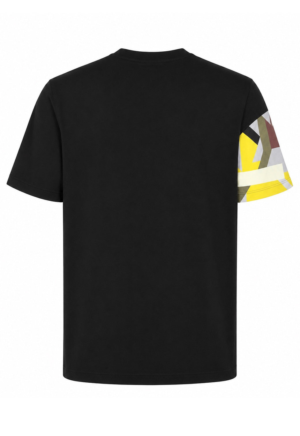 Hermès Poche En Rayure Imprime Herren T-Shirt Schwarz