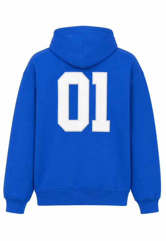 Balenciaga Sweater with Dior Oblique Inserts Blau