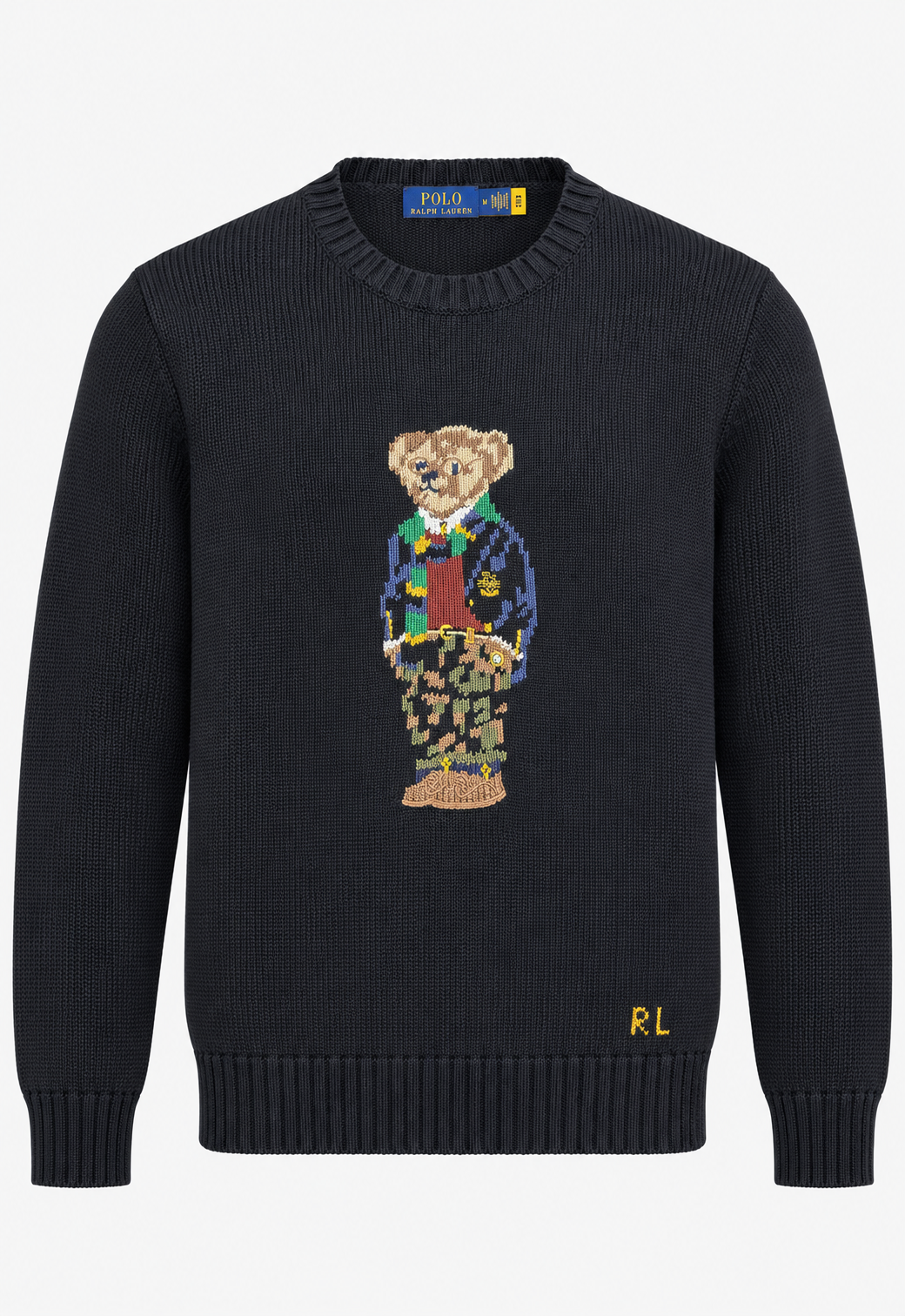Ralph Lauren Herren Strickpullover Schwarz