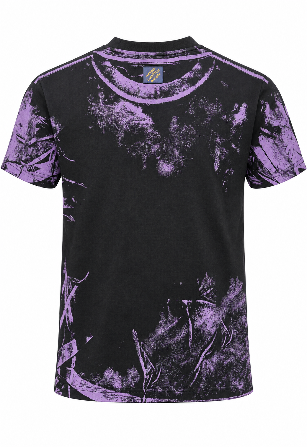 Louis Vuitton T-shirt da uomo Nero "T-shirt Vuitton sovrastampata"