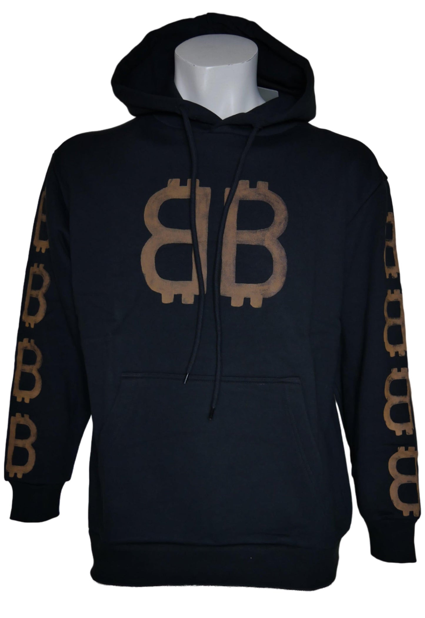Balenciaga Herren Hoodie Kapuzenpullover, – Vorderansicht