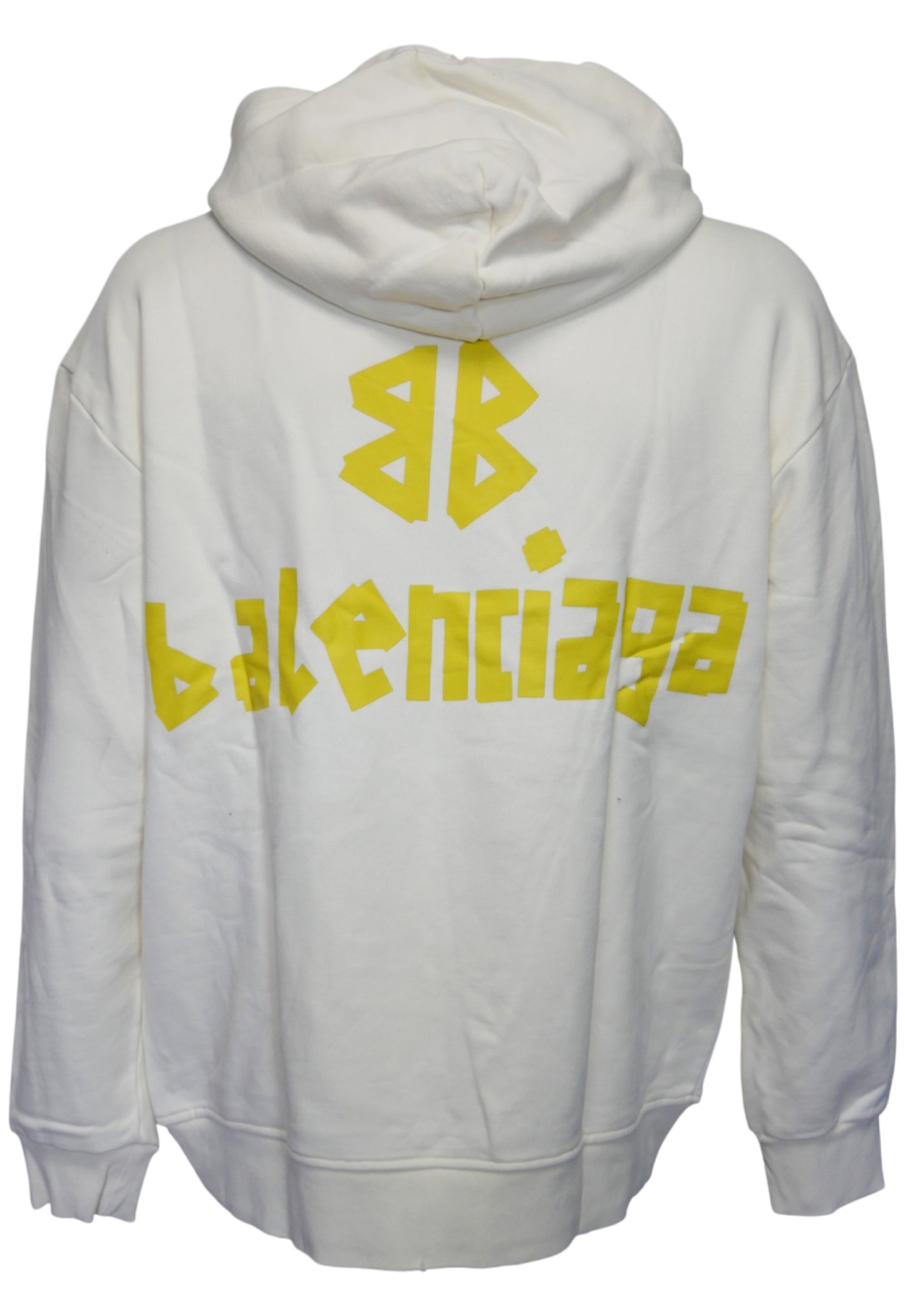 Balenciaga Men's Oversized Hoodie in White