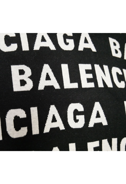 Balenciaga Herren Strickpullover Schwarz