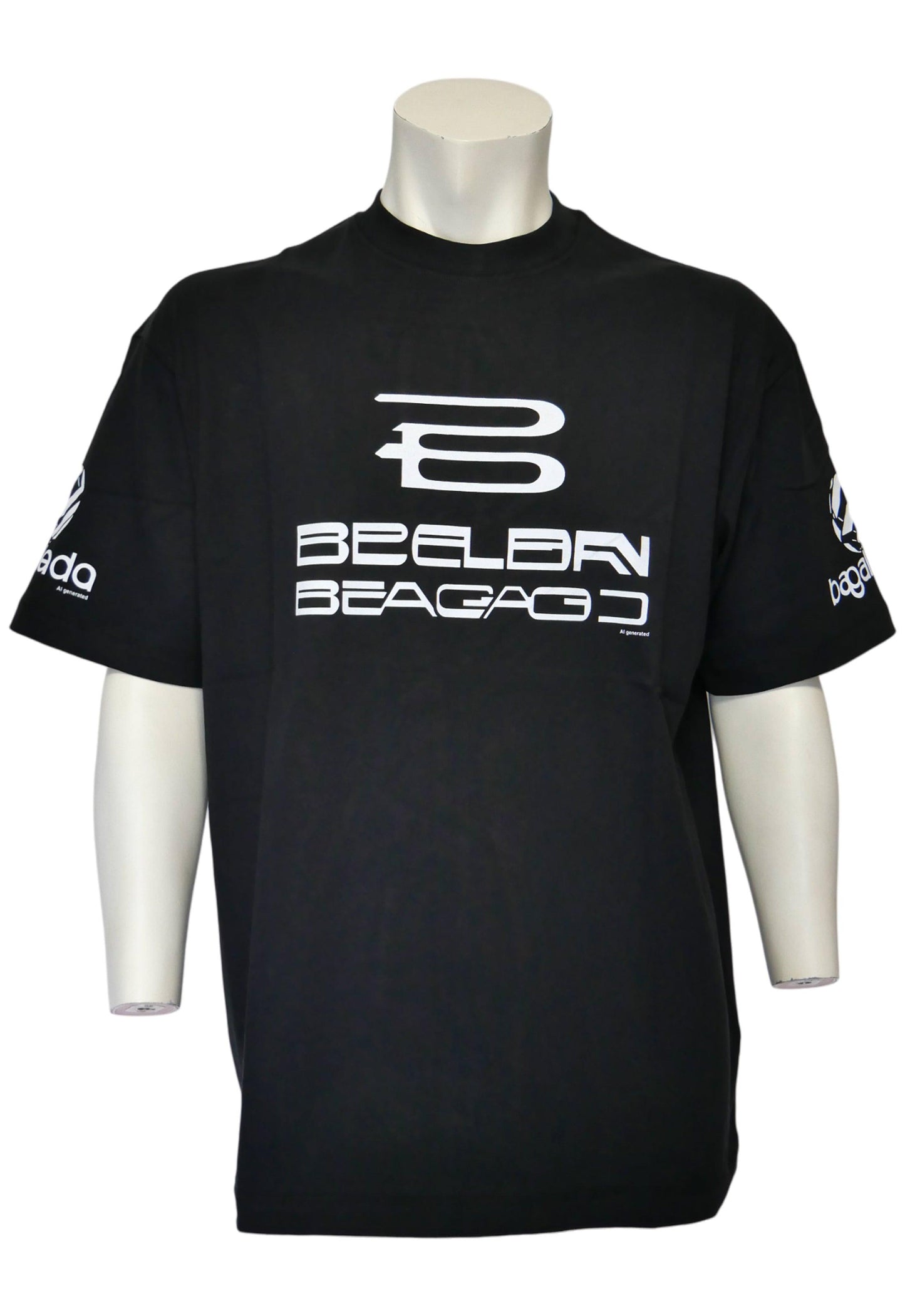 Balenciaga Herren T-Shirt Oversized – Vorderansicht
