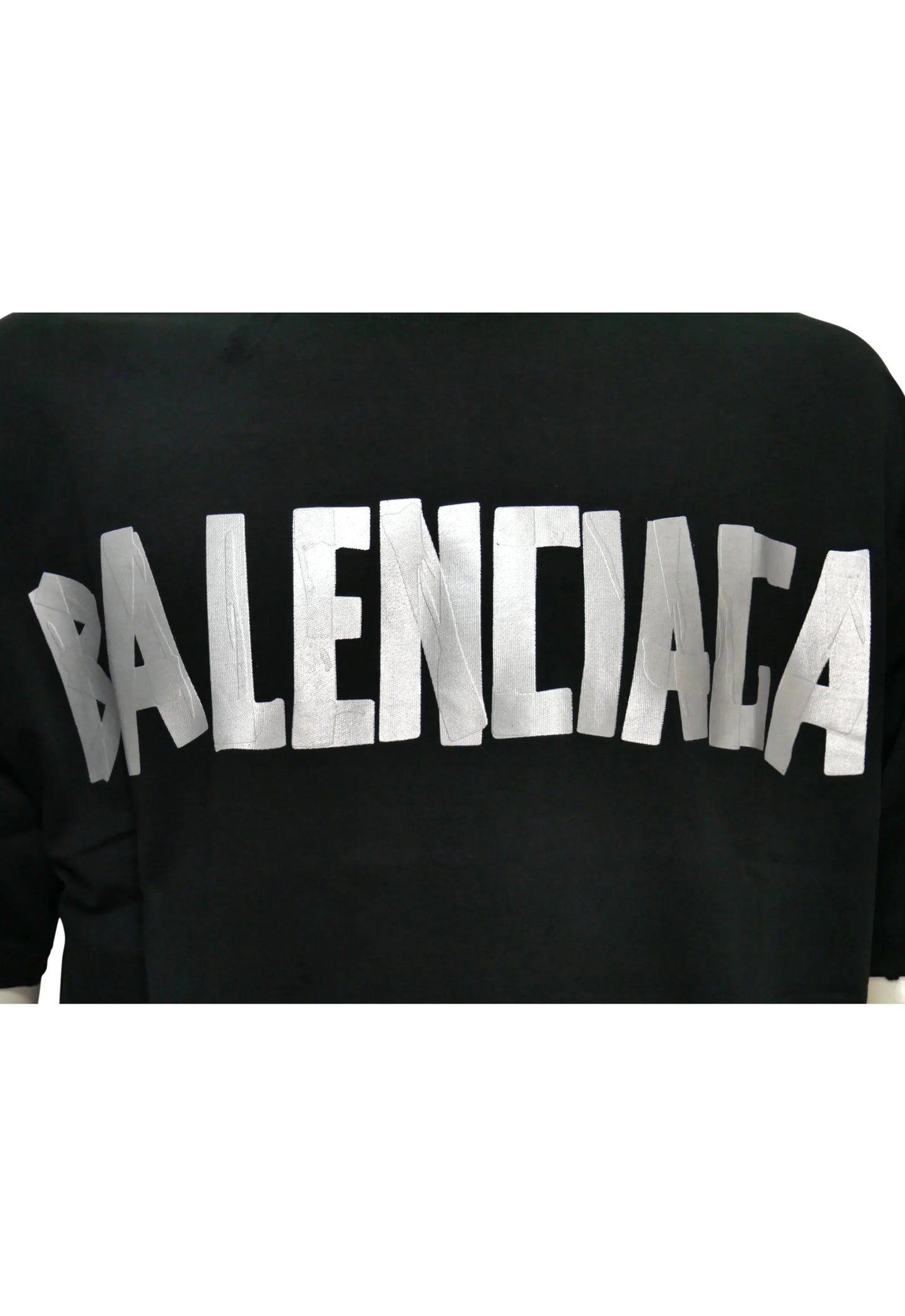 Balenciaga Herren Oversized T-Shirt Schwarz - Original Designer Marken Outlet - Salvin Store