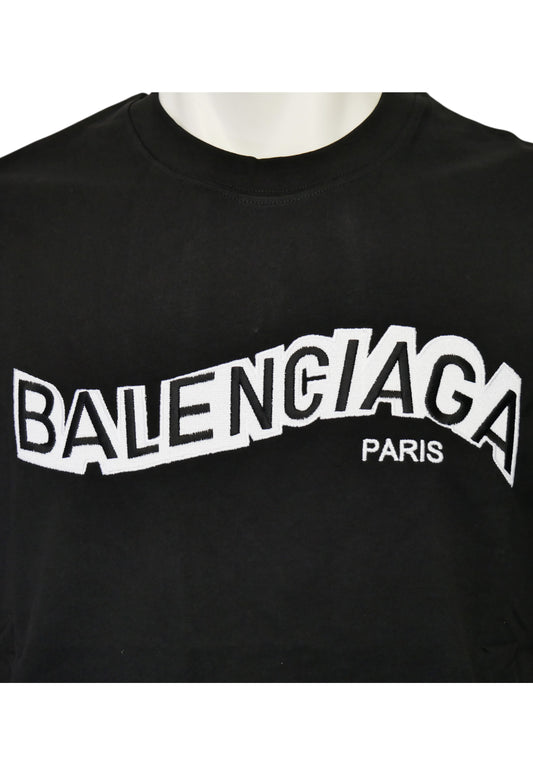 Balenciaga Heren T-shirt Zwart