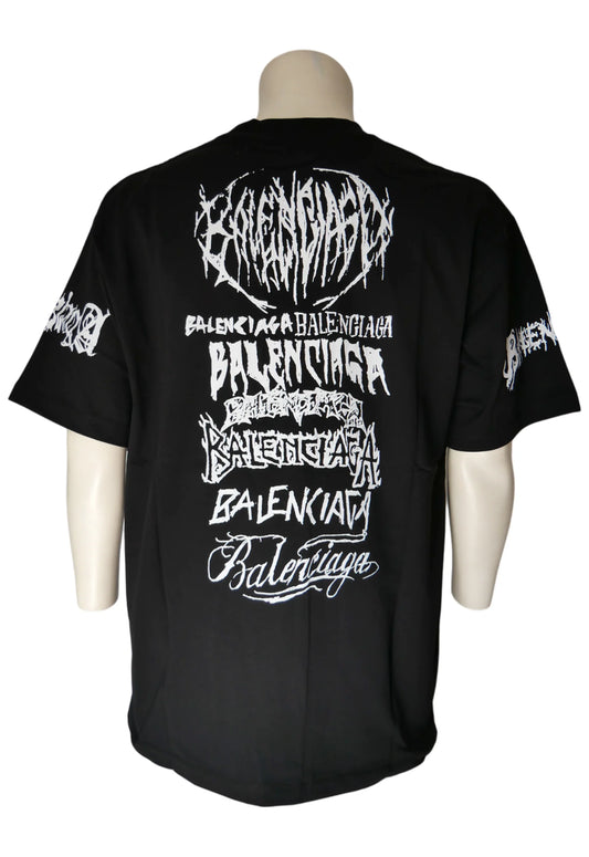 Balenciaga Herren T-Shirt Schwarz - Original Designer Marken Outlet - Salvin Store