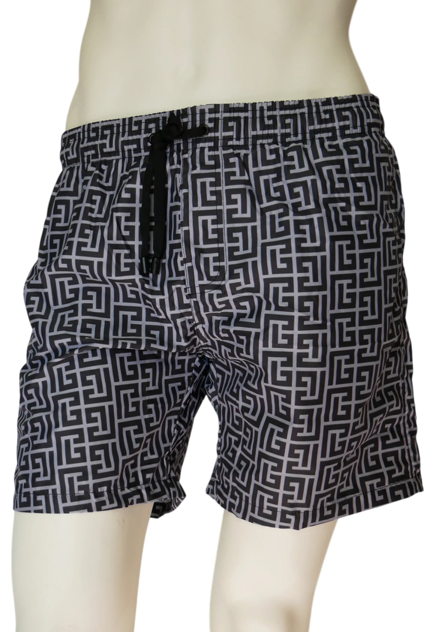Balmain Herren Badehose Schwarz - Original Designer Marken Outlet - Salvin Store