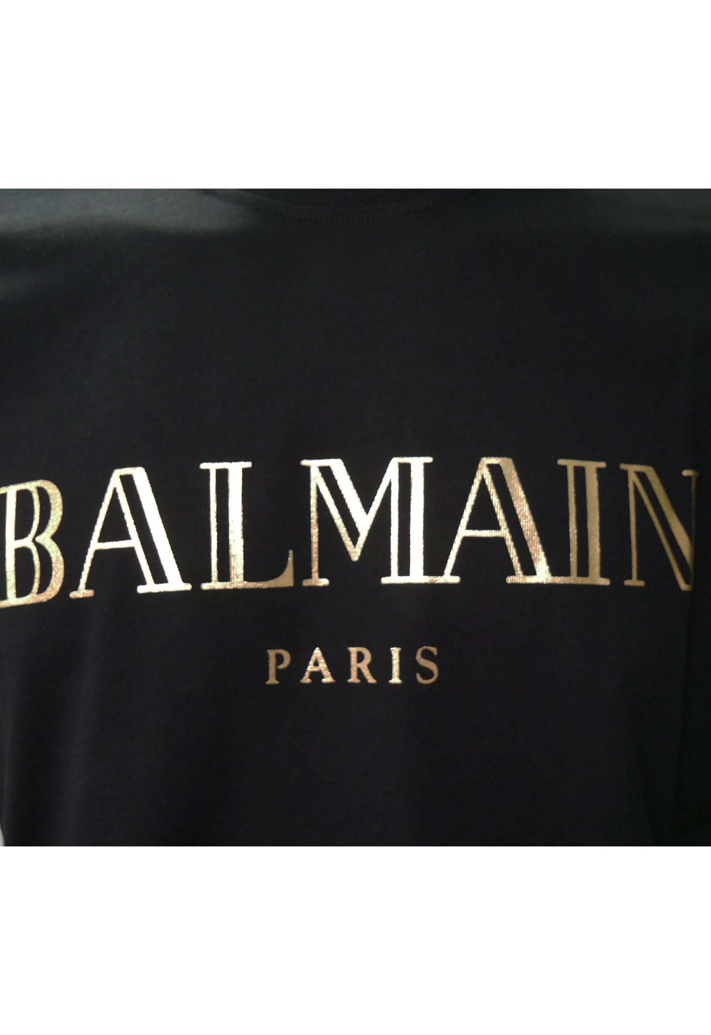Balmain Herren T-Shirt Schwarz