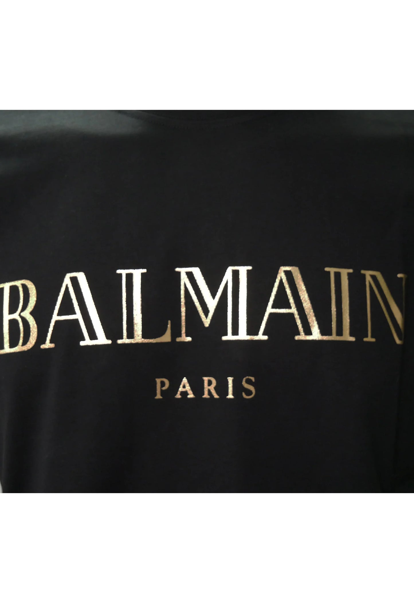 Balmain Herren T-Shirt Schwarz - Original Designer Marken Outlet - Salvin Store