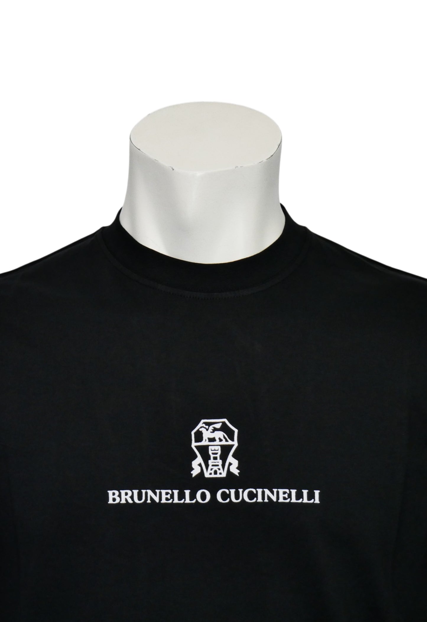 Brunello Cucinelli Herren T-Shirt Schwarz