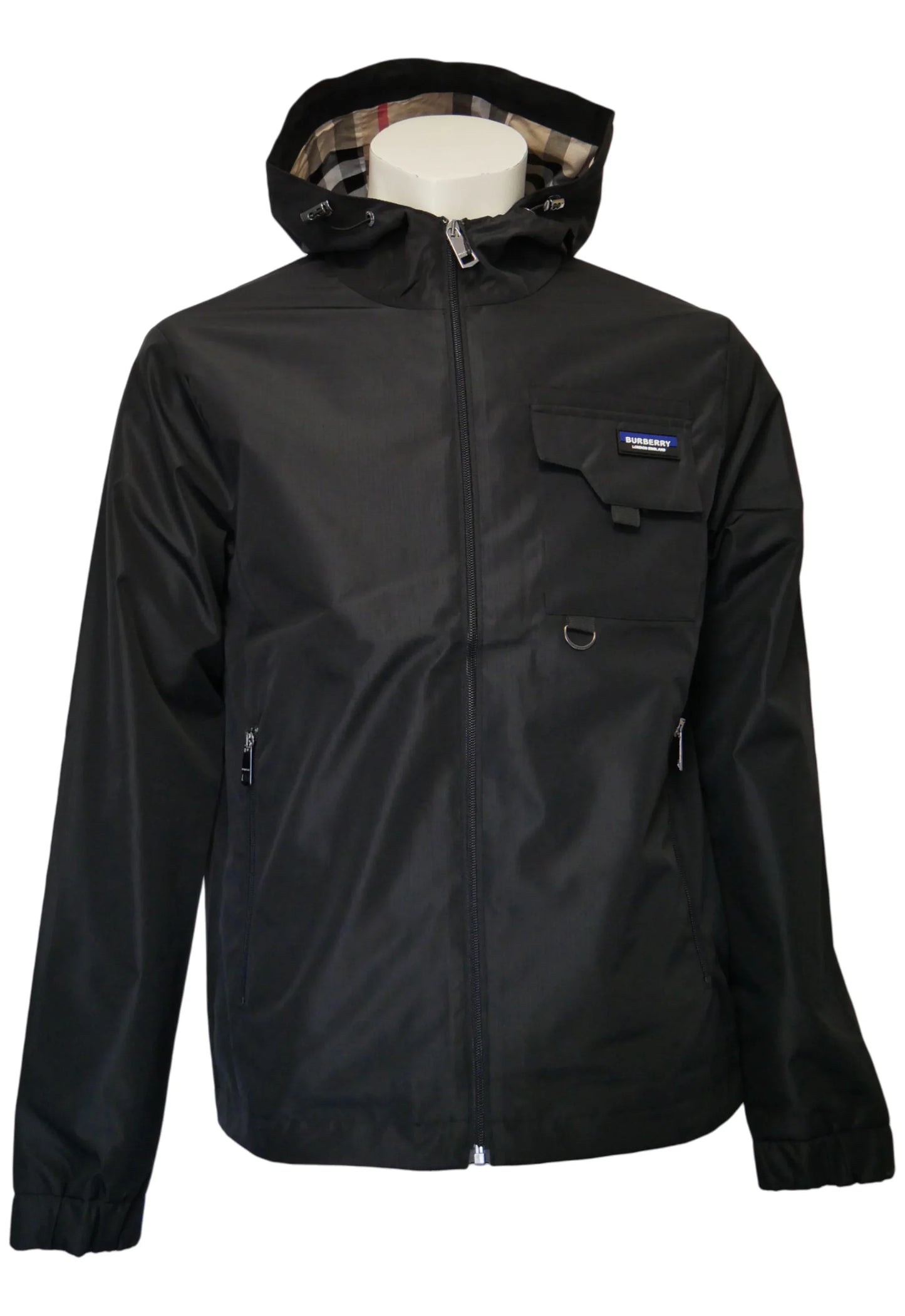 Burberry Herren Windjacke Schwarz - Original Designer Marken Outlet - Salvin Store