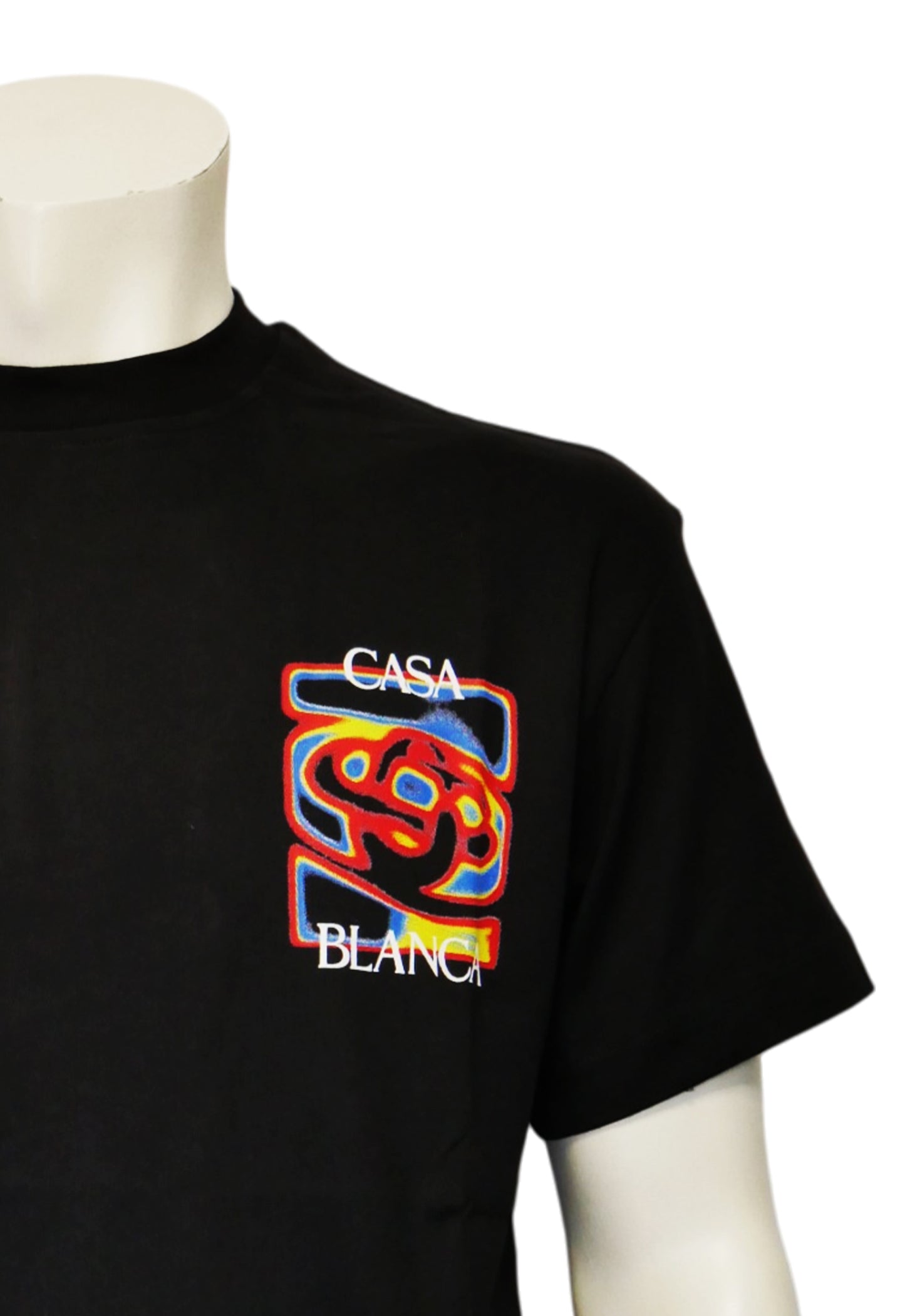 Casablanca T-shirt da uomo Nero