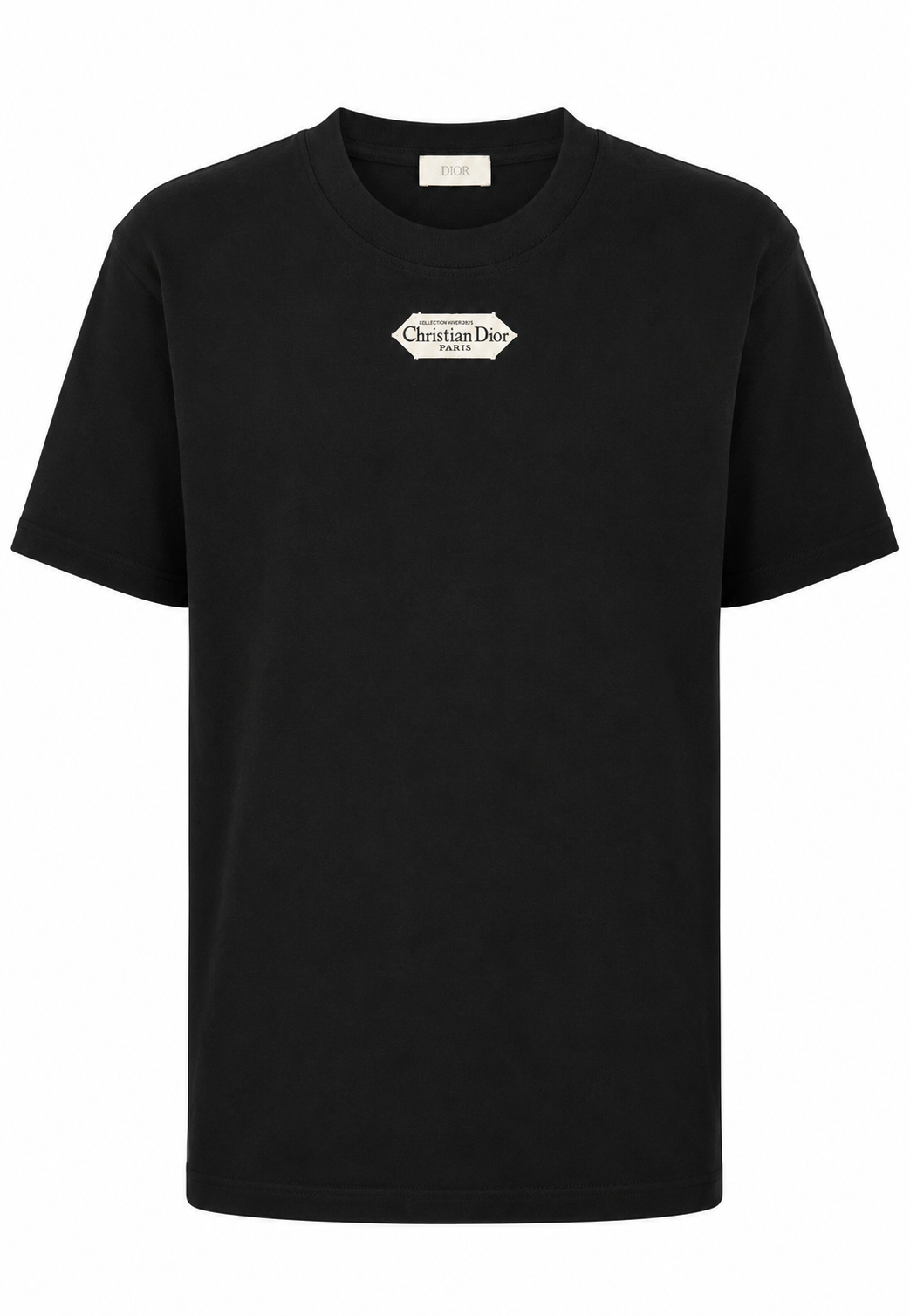 Dior Herren T-Shirt with Christian Dior Paris Tag, Relaxed Fit