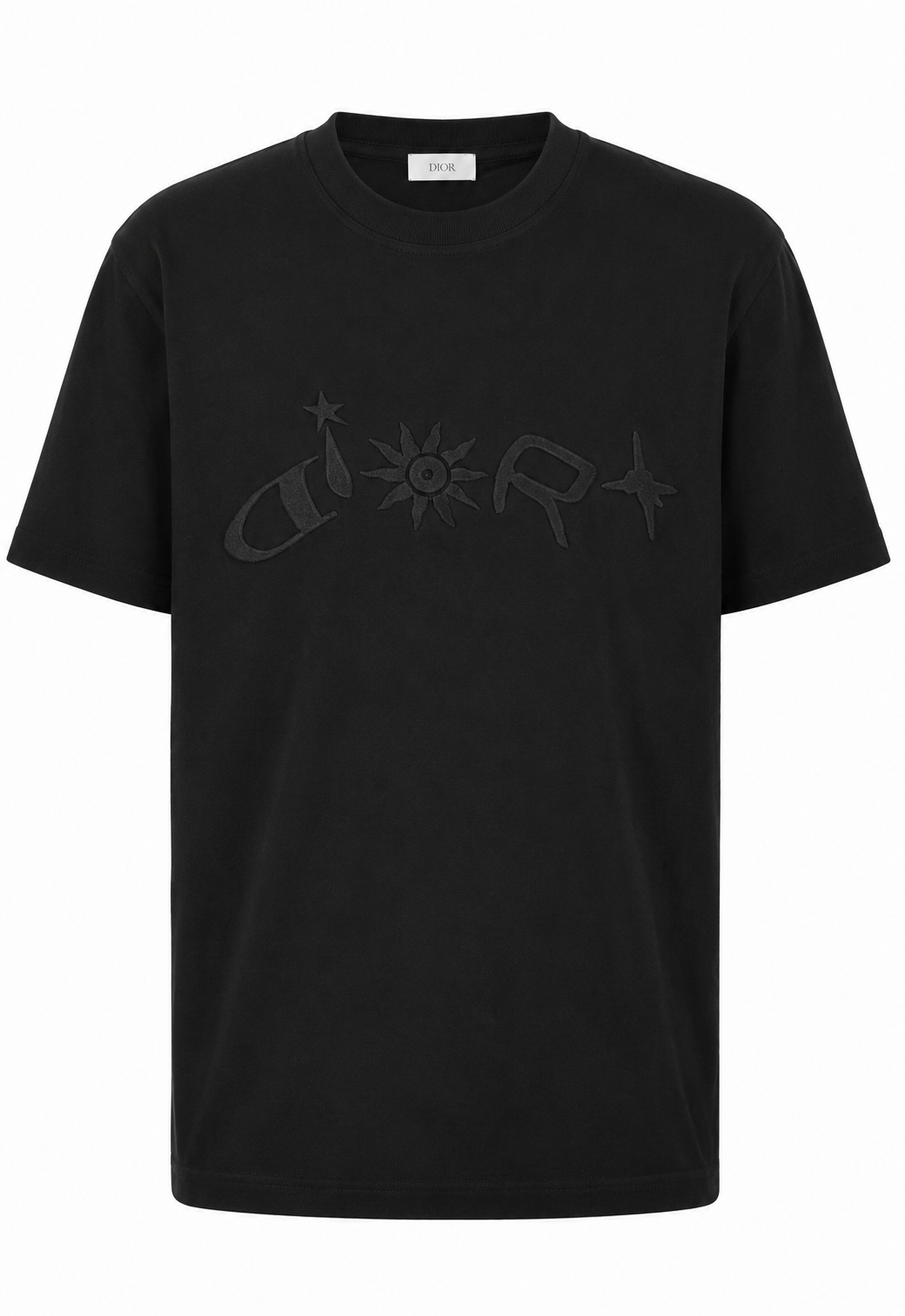 Dior X Lewis Hamilton Herren T-Shirt Schwarz, Relaxed Fit