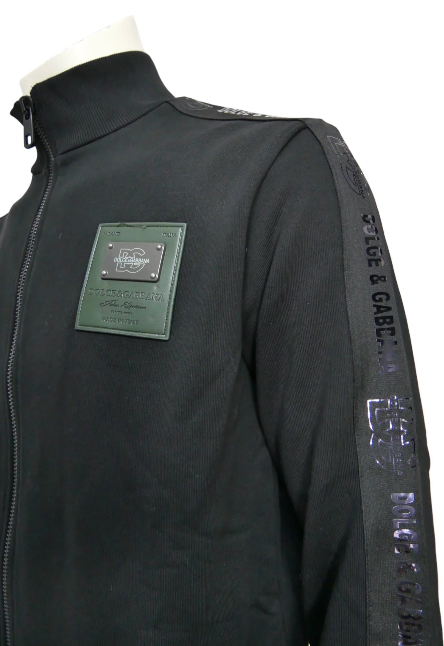 Dolce & Gabbana Herren Trainingsanzug Schwarz - Original Designer Marken Outlet - Salvin Store