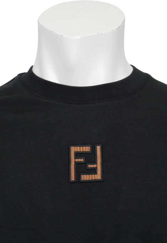 Fendi Heren T-shirt Zwart