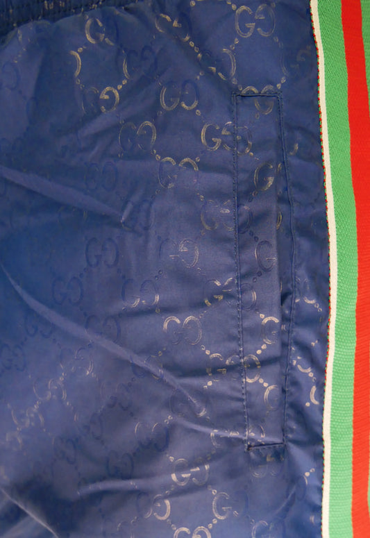 Gucci Herren Badehose Blau - Original Designer Marken Outlet - Salvin Store