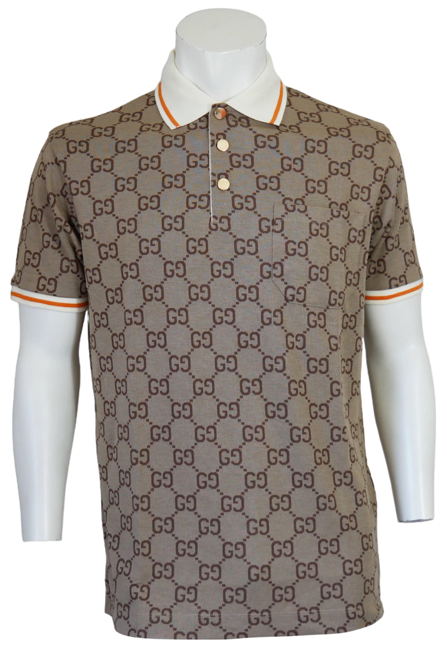 Gucci Herren Poloshirt – Vorderansicht