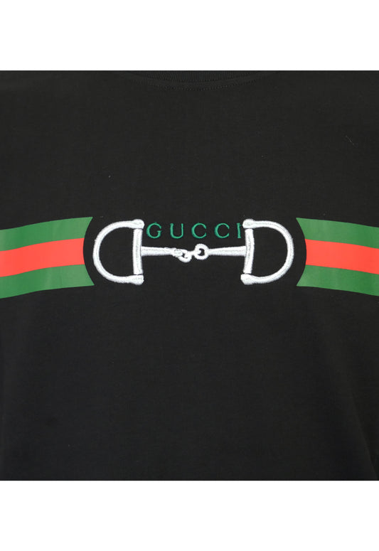 Gucci Heren T-shirt Zwart