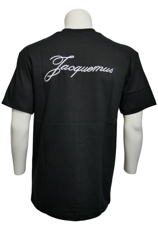 Jacquemus Herren T-Shirt Schwarz - Original Designer Marken Outlet - Salvin Store