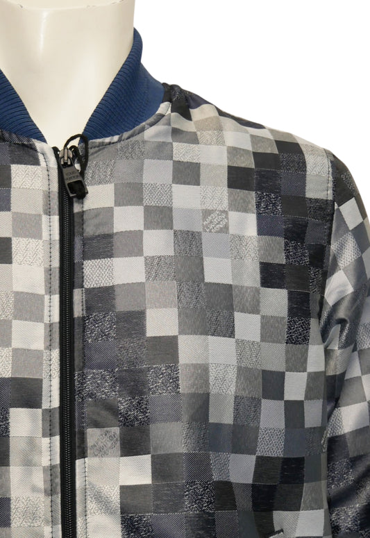 Louis Vuitton Men's Blue Bomber Jacket