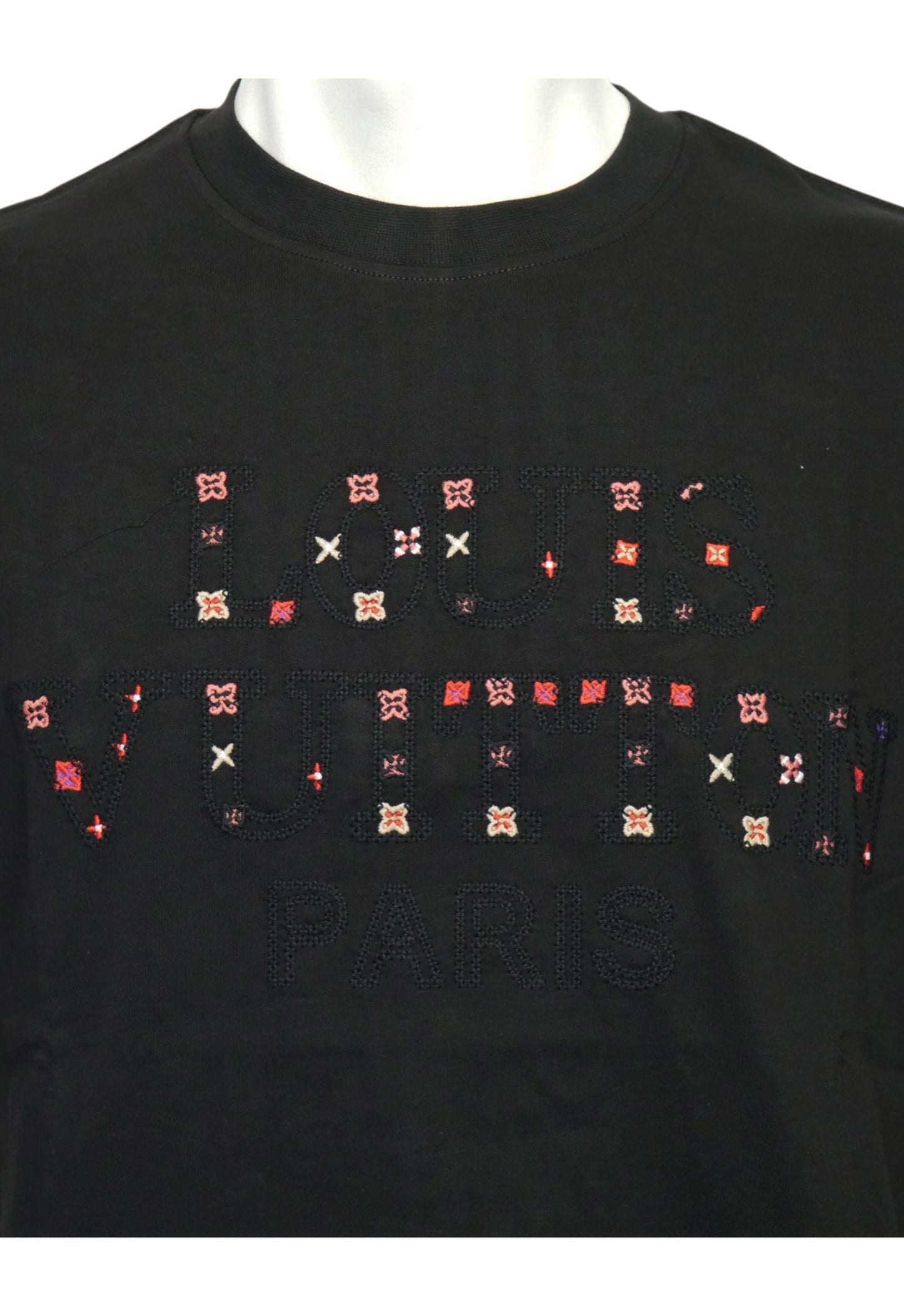 Louis Vuitton Herren T-Shirt Schwarz