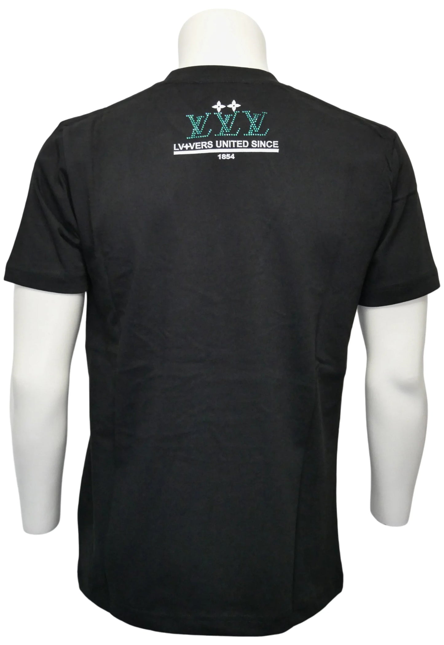 Louis Vuitton Herren T-Shirt Schwarz - Original Designer Marken Outlet - Salvin Store