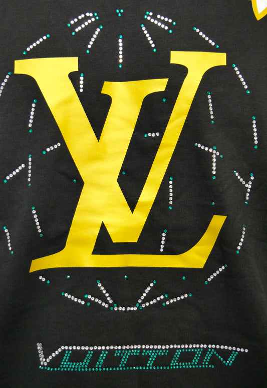 Louis Vuitton T-Shirt in Navy, minimalistische Optik