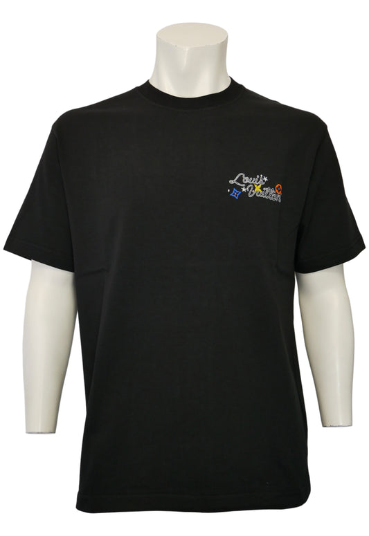 Louis Vuitton Heren T-shirt Zwart