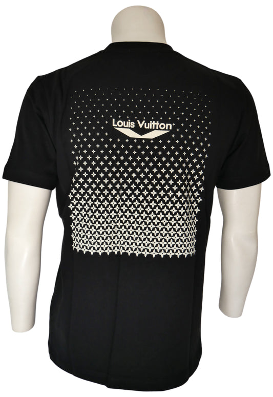 Louis Vuitton T-Shirt in Schwarz, Logo Frontprint