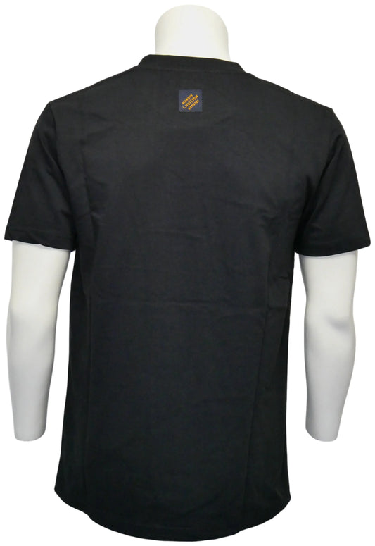 Louis Vuitton Herren T-Shirt Schwarz - Original Designer Marken Outlet - Salvin Store