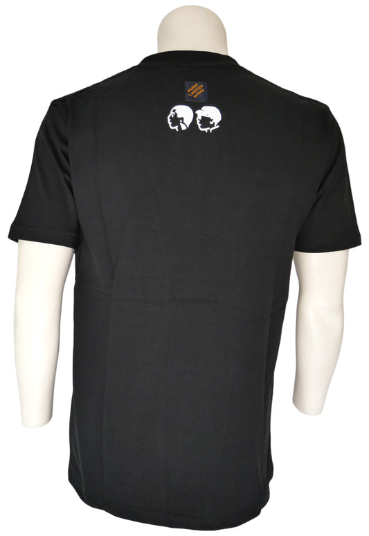 Louis Vuitton T-Shirt in Schwarz, Logo Frontprint