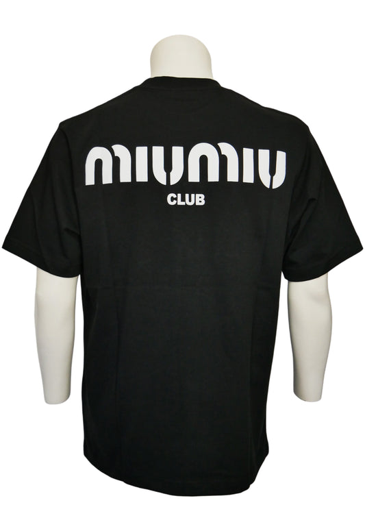 Miu Miu T-shirt da uomo Nero