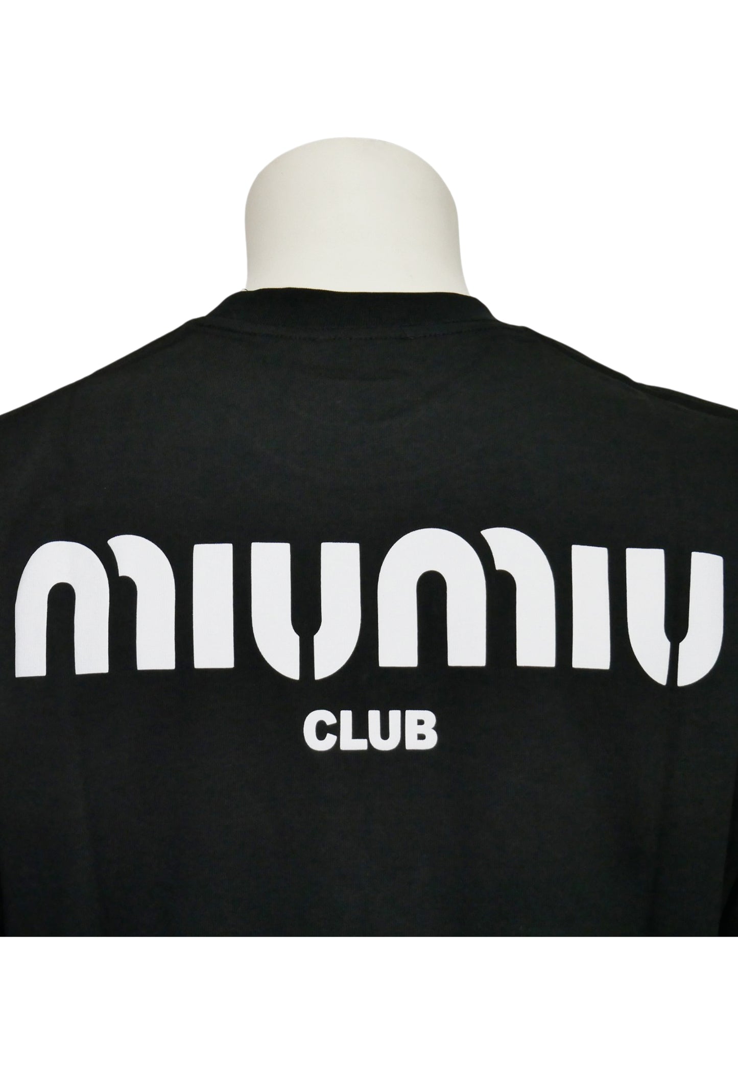 Miu Miu Herren T-Shirt Schwarz