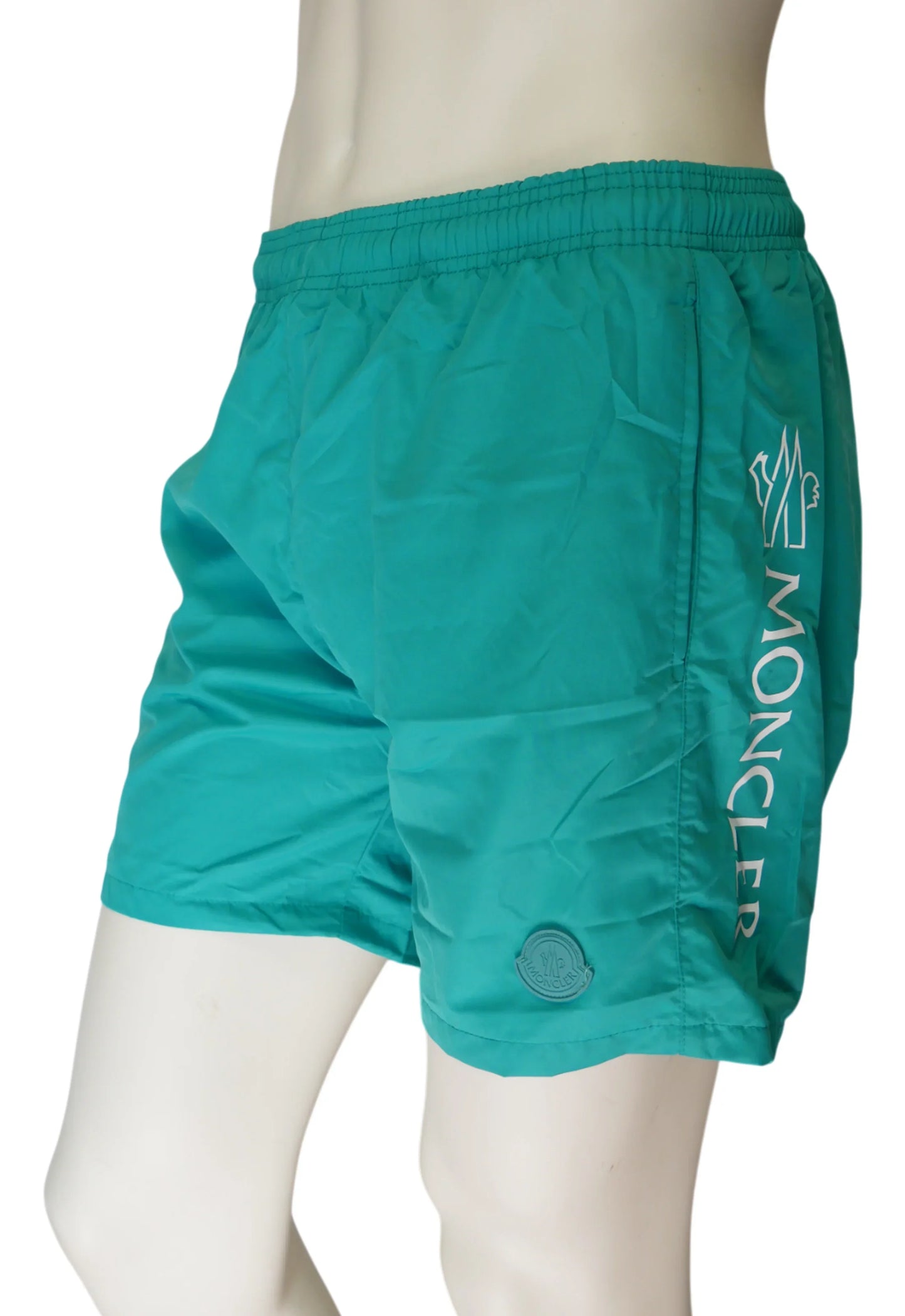 Moncler Herren Badehose Türkis - Original Designer Marken Outlet - Salvin Store