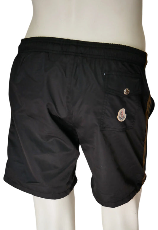 Moncler Herren Badehose Schwarz - Original Designer Marken Outlet - Salvin Store