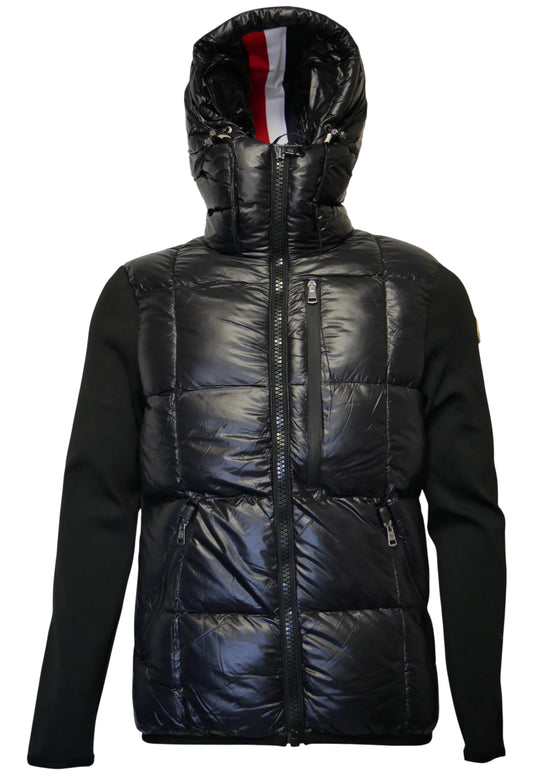 Moncler Herren Hybridjacke Schwarz