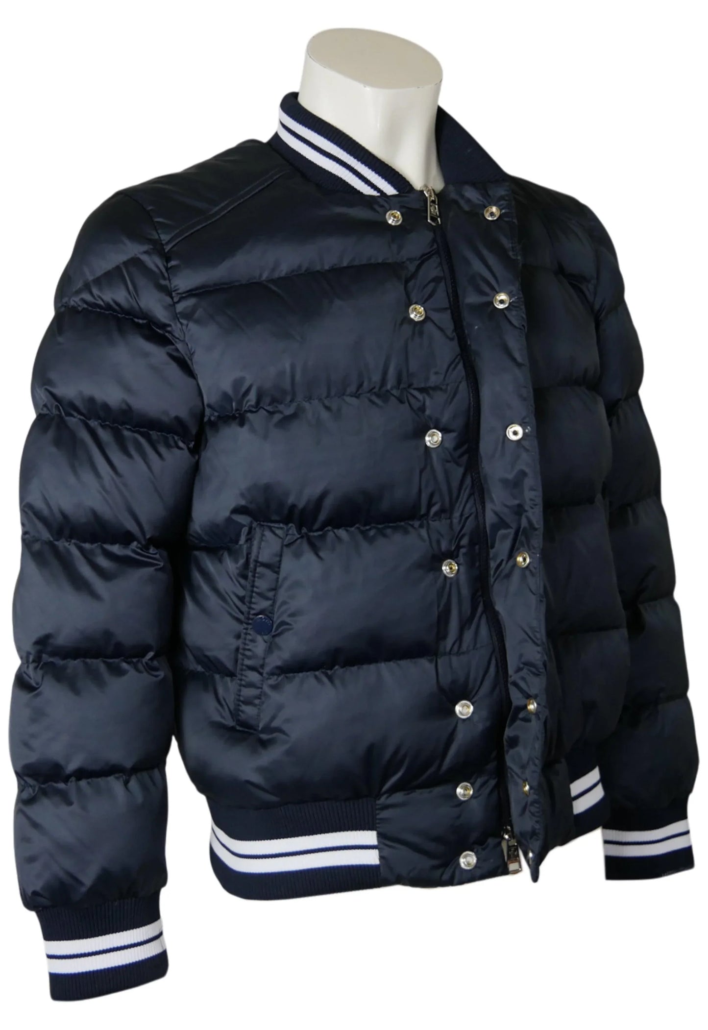 Moncler Herren Jacke Blau – Mit Logo hinten - Original Designer Marken Outlet - Salvin Store