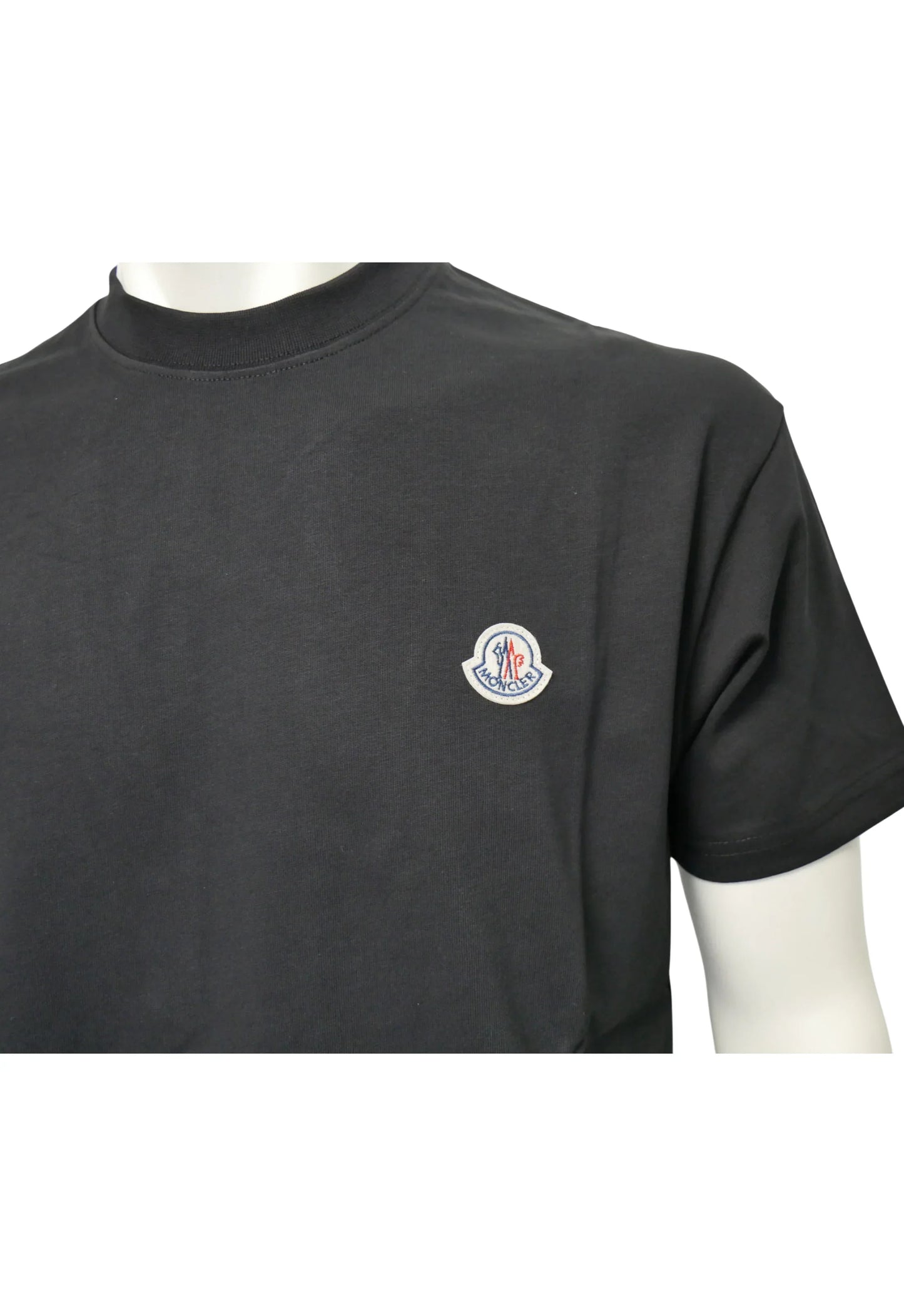 Moncler Herren T-Shirt Schwarz - Original Designer Marken Outlet - Salvin Store