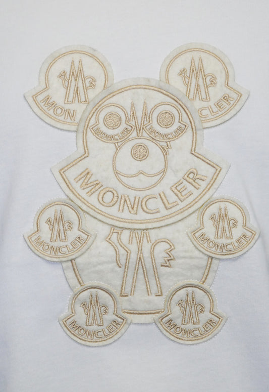 Moncler Heren T-shirt Wit