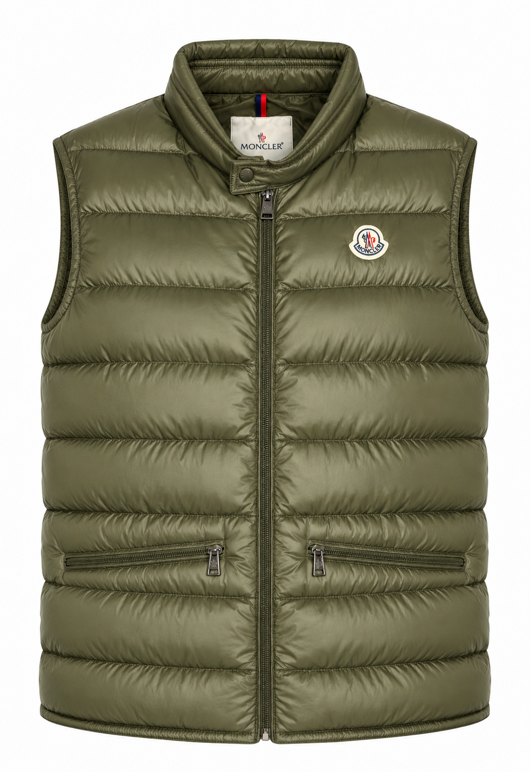 Moncler Men's Green Vest