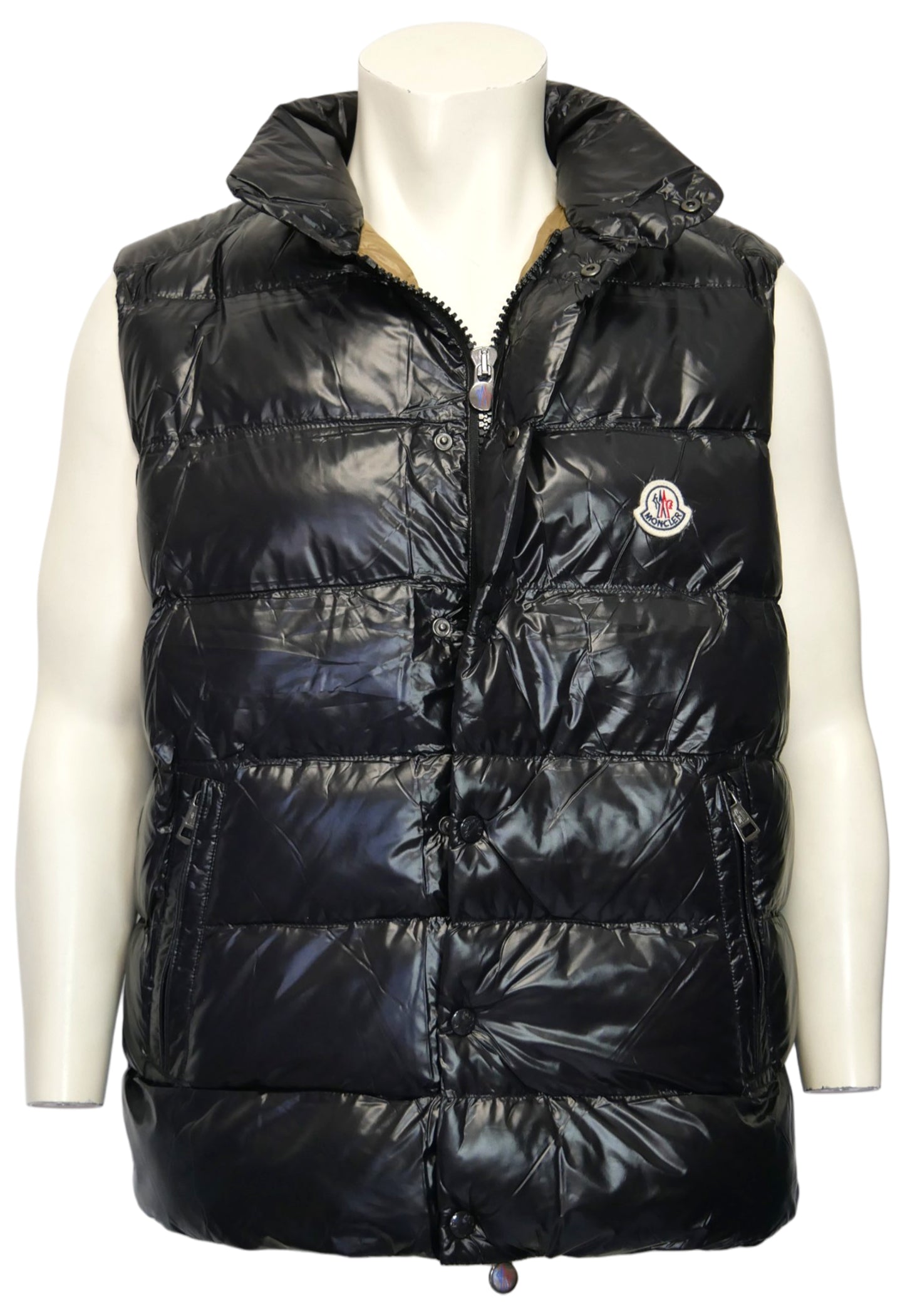 Moncler Herren Weste Schwarz