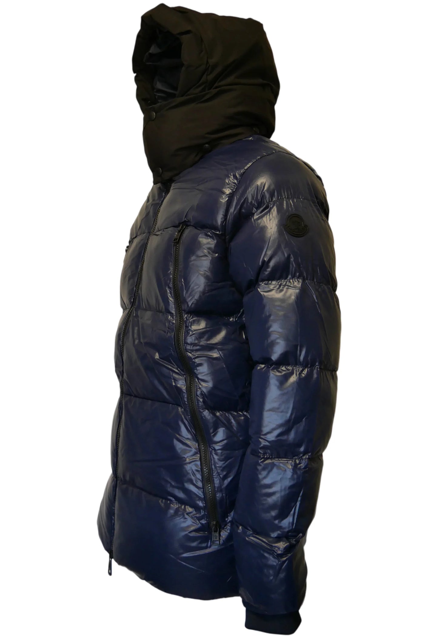 Moncler Herren Winterjacke Blau - Original Designer Marken Outlet - Salvin Store