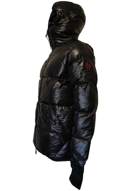 Moncler Herren Winterjacke Schwarz - Original Designer Marken Outlet - Salvin Store