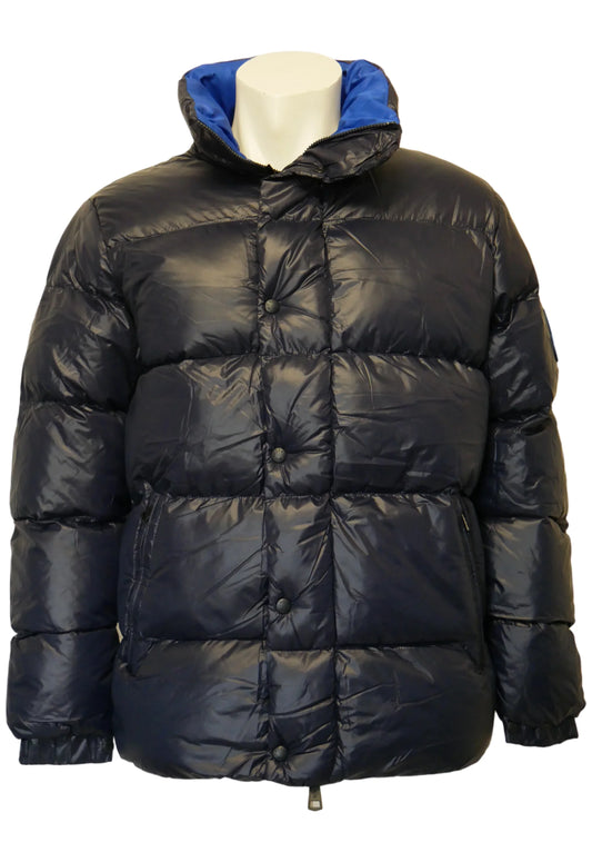 Moncler Herren Winterjacke Blau - Original Designer Marken Outlet - Salvin Store